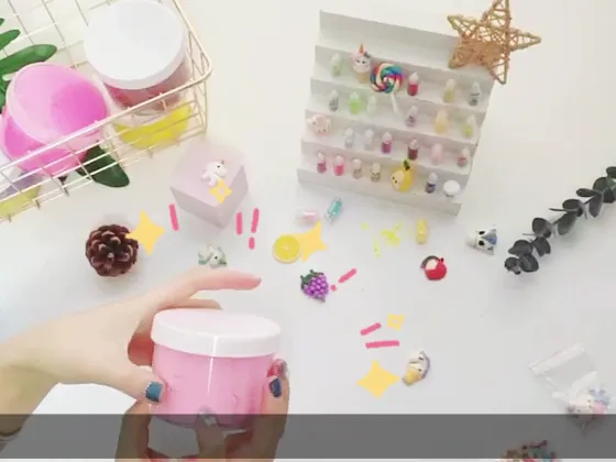 2023 Eco-Friendly Diy Playdough Kit De Toy Making Slime a Charm Toys Set Glue Activator Unicorn Slime Kit for Kids Girls