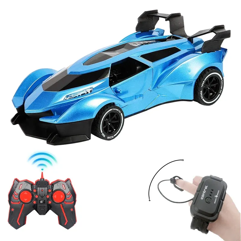 Watch Mini Remote Control Car New Toy Robot Transformer Gesture Sensing Rc Race Sport Remote Control Car for Kids