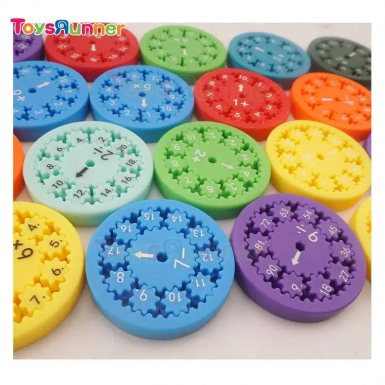 Fidget Digital Hand Stress Spinner Division and Multiplication Fidgets Relief Kids Toys Squeeze Fidget Spinner Custom