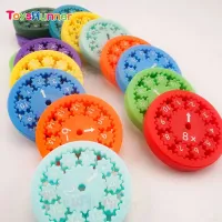 Fidget Digital Hand Stress Spinner Division and Multiplication Fidgets Relief Kids Toys Squeeze Fidget Spinner Custom