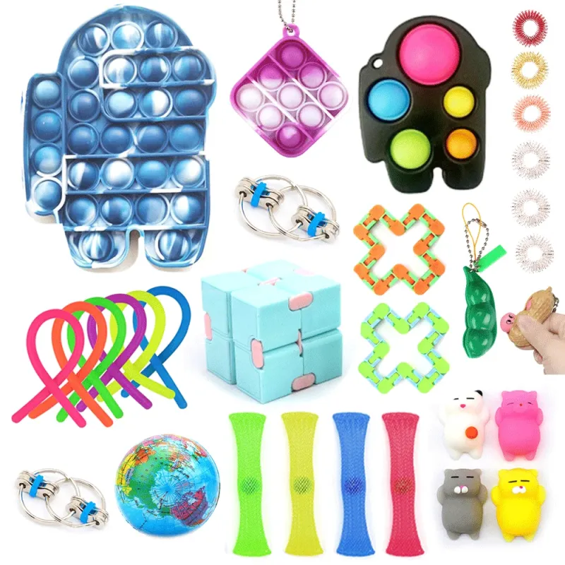 0096 Pop Push Montessori Education Sensory Toys Large Size Kids Learning Educational Materials Toys Sensory