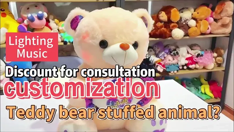 Stuffed Animal Toys Teddy Bears Valentines I Love You Soft Toys Kids Custom Unbranded Kawaii Plushie Baby Toy Teddy Bears