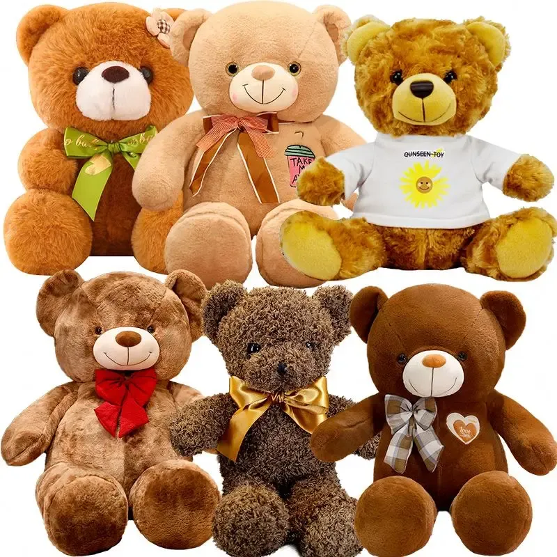 Stuffed Animal Toys Teddy Bears Valentines I Love You Soft Toys Kids Custom Unbranded Kawaii Plushie Baby Toy Teddy Bears