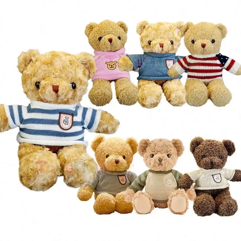 Stuffed Animal Toys Teddy Bears Valentines I Love You Soft Toys Kids Custom Unbranded Kawaii Plushie Baby Toy Teddy Bears
