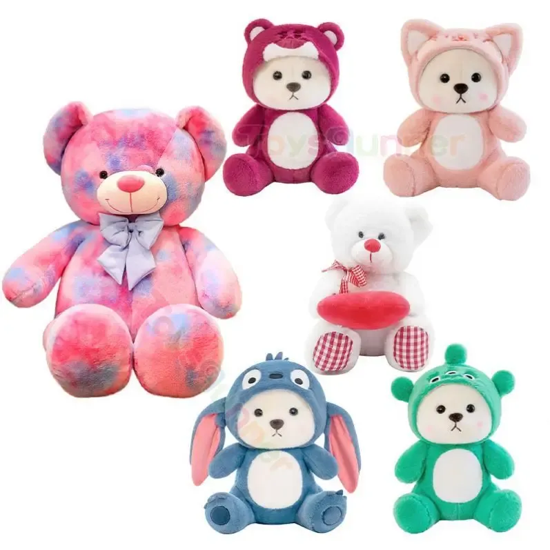 Stuffed Animal Toys Teddy Bears Valentines I Love You Soft Toys Kids Custom Unbranded Kawaii Plushie Baby Toy Teddy Bears