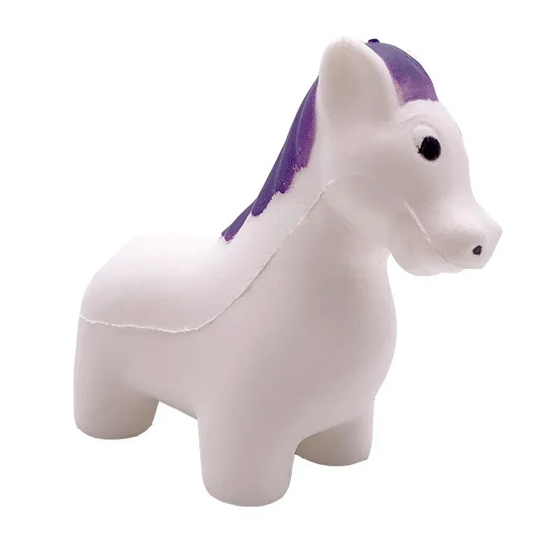2020 New Hot Sale Squeeze Horse Anti Stress Charms Children Squishy Horse Toys