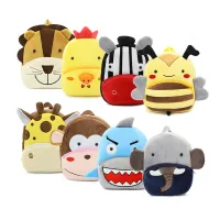 2020 3D Kids Children Cute Animals Baby Zoo Cartoon Unicorn Girls Plush Backpacks Bags School Bags for Kids