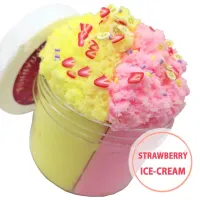 Kids Dough unicorn Charms Playdough Slime Water Set Baby Clay Toys Big Jar Kit Playdough Slime