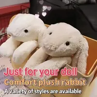 Long Ears Bunny Plush Toys Doll Christmas Catnap Figure Kawaii Plushes Stuffed Animal Toys 10Cm Manufacturer Bunny Plush Toys