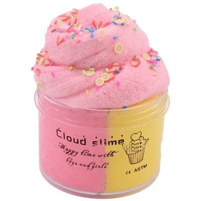 Natural Scented Sensory Clay Playdough Cloud Slime Accessories Charm Non Toxic Kids Slime Toys
