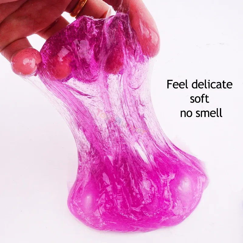 Halloween Fancy Kit De Clay Slime Raw Materials Squishy Maker Glow in the Dark Slime for Children