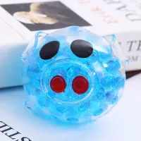 6cm Soft Rubber Squishy Mesh Ball for Anti Stress