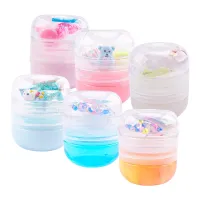 Cheap Price Playdough Clear Fluffy Slime Maker Diy Kit Ice Cream Toy Soft Clay Charm for Slime