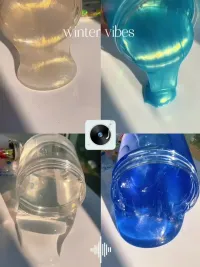 White Big Crystal Mud Clear Slime Bulk Supplies Packs Non Toxic Blue Toy Diy Slime Kit for Kids Wholesale