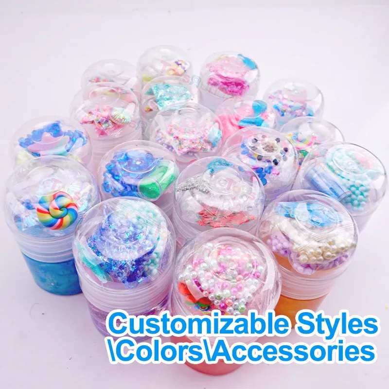 Cute Cloud Bulk Kids S Slime Charm Ingredients Shop Supplies Play Scented Butter New Slime Kit for Girls