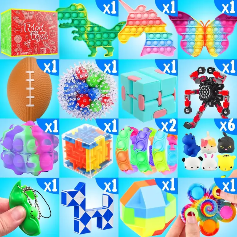 Good Service JYTZ0105 Selling All Fidget Toys Big Push Pop Figet Stress Relief Other Pretend Play Low Price Toy Fidget