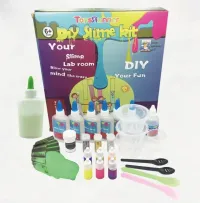 Glow in the Glowing Dark Sticky Diy Make Your Own Glue Activator Slime Making Kit Sale Fun Slime Kit Set