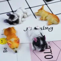 Hot Children Educational Toy Wholesale Galaxy Colorful Dog Resin Slime Decoration Accessories