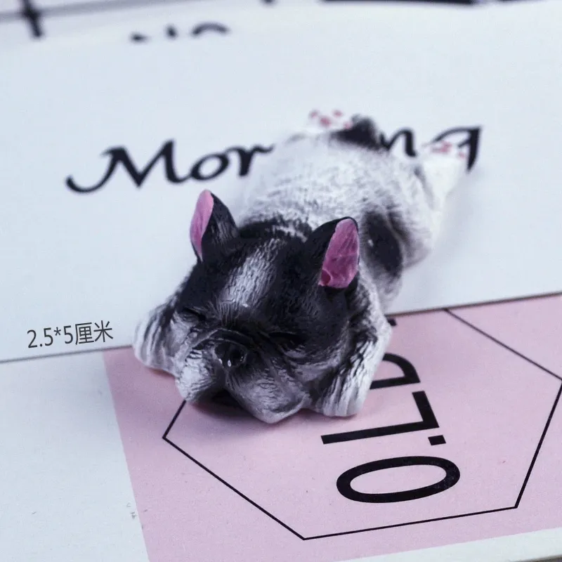 Hot Children Educational Toy Wholesale Galaxy Colorful Dog Resin Slime Decoration Accessories