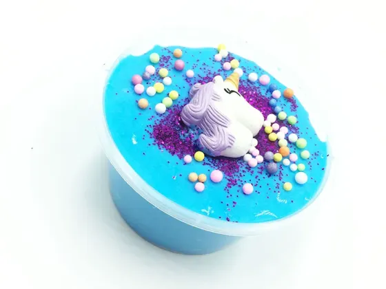 Hot Selling Soft Toy Scented Slime Playdough for Kids Cute Slime unicorn Slime Kit for Girls