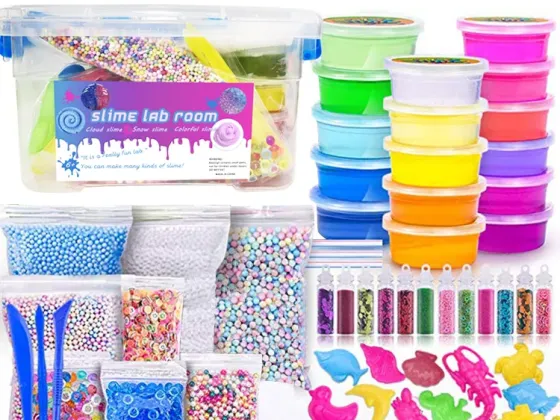 Hot Sale Popularity Educational Slime Kit Toy Crystal Clear DIY Slime Kit