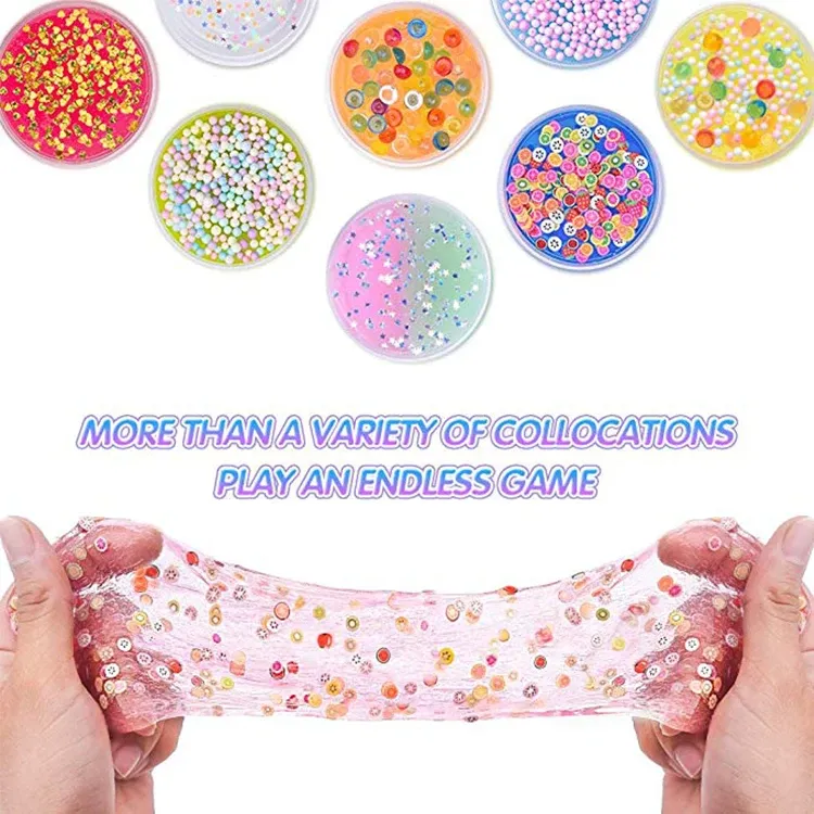 Hot Sale Popularity Educational Slime Kit Toy Crystal Clear DIY Slime Kit