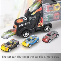 2020 Wholesale Educational Toys Diecast Alloy Container Truck Play Cars Models Set for Kids