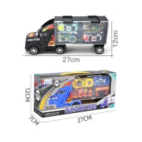 2020 Wholesale Educational Toys Diecast Alloy Container Truck Play Cars Models Set for Kids