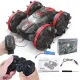 Mini Rc Car Amphibious Atv Vehicle Land Water Hand Controlled Gesture 360 Rotating Fishing Boat Rc Car Amphibious for Sale