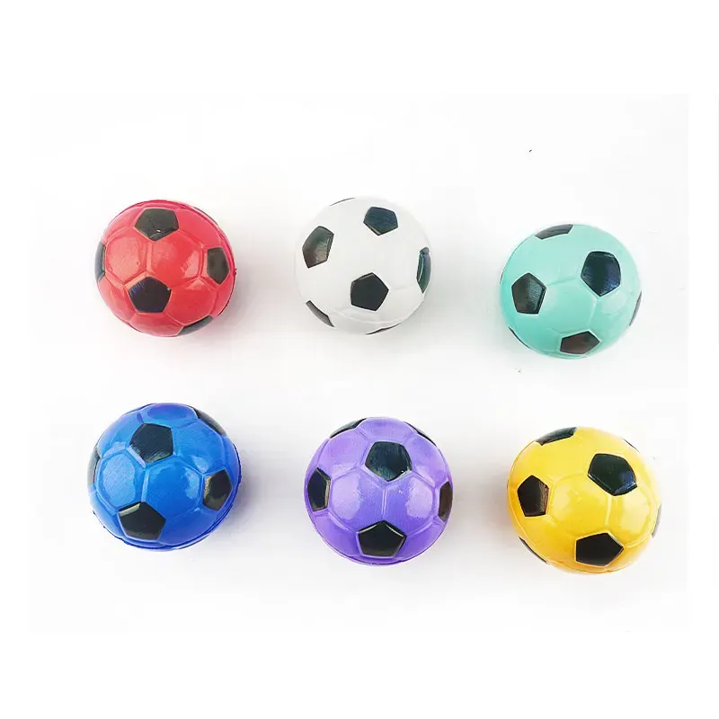 Custom Logo Rainbow Cat Ball Stress Relief Toy Creamy Round Shape Soccer Squeeze Jumbo Stress Ball