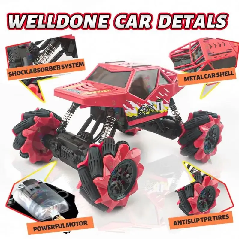 Remote Control Car Rc Monster Truck 4Wd Radio Watch Hand Gesture Auto Drift Off-Road Climbing Vehicle Monster Truck