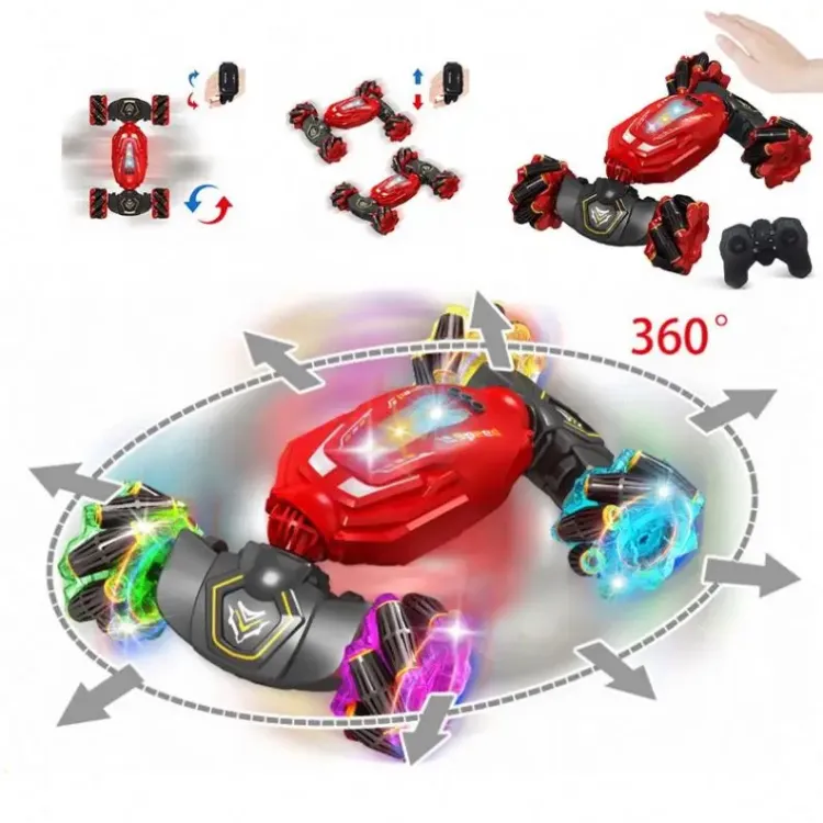 Mini Drift Remote Control Car Rc 100 Km Speed Hand Gesture Off Road and Trucks Twisting Stunt Toy Remote Control Car for Kids
