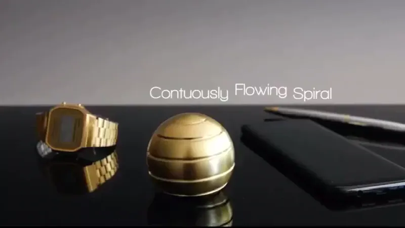 Little Moving Tohom Adult Fidget Spinner Cool Sharingan Alloy Toys Hobbies Color Cube Anti-anxiety Fidget Spinner