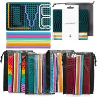 Silicone Folding Sensory Board Busy Activity Toy to Calm Stress Anxiety ADHD Autism-Silent Plastic Fidget Toy for Kids