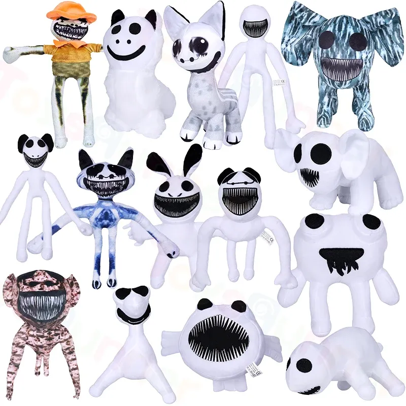 The Smiling Critters Toys Plush Stuffed Animal Hopscotch Cat Nap Bear Hug Plushie Doll Kawaii Gift Plushies Smiling Critters