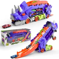 Custom Diecast Model Modern Dinosaur Toys Race Car Small Kid Track Open Door Alloy Friction Wholesale Toy Cars for Dolls