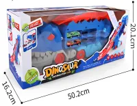 Custom Diecast Model Modern Dinosaur Toys Race Car Small Kid Track Open Door Alloy Friction Wholesale Toy Cars for Dolls