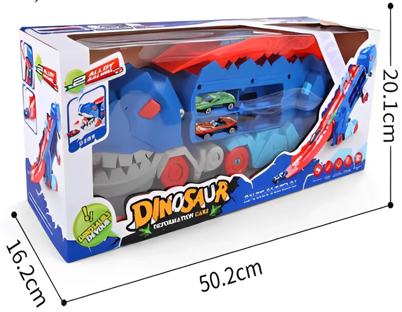 Custom Diecast Model Modern Dinosaur Toys Race Car Small Kid Track Open Door Alloy Friction Wholesale Toy Cars for Dolls
