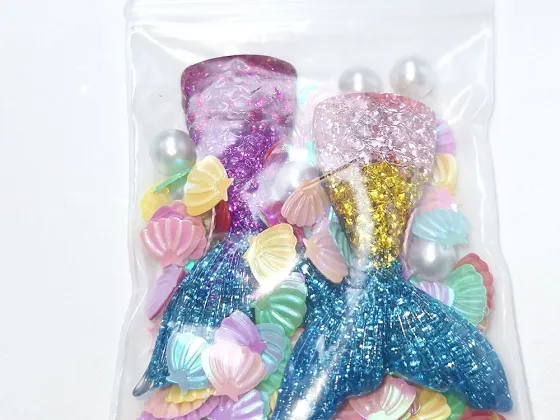 Hot Sale Diy Colorful 2019 Popularity Mermaid Slime Decoration