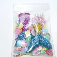 Hot Sale Diy Colorful 2019 Popularity Mermaid Slime Decoration