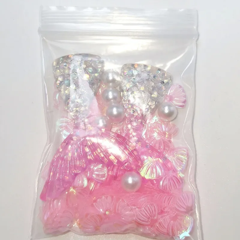 Hot Sale Diy Colorful 2019 Popularity Mermaid Slime Decoration