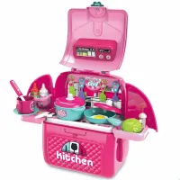 Talented Chef Child Cooking Kitchen Set Toys Pink Plastic Pretend Play 2022 Simulation Spraying Mist Kitchen Toys