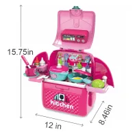 Talented Chef Child Cooking Kitchen Set Toys Pink Plastic Pretend Play 2022 Simulation Spraying Mist Kitchen Toys