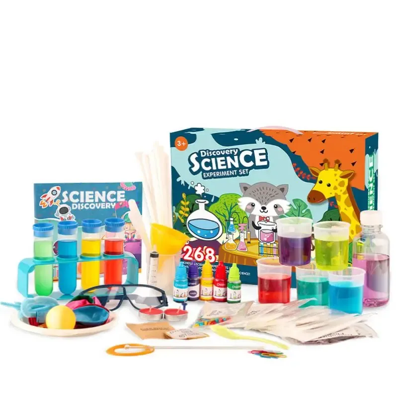Frontier Color Children'S Kids Toy Set Experimental Sets 268 Diy Kid Science Experiment Kits Toy for Playing