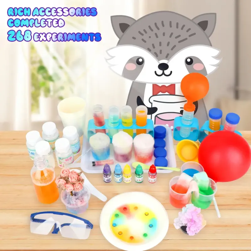 Frontier Color Children'S Kids Toy Set Experimental Sets 268 Diy Kid Science Experiment Kits Toy for Playing