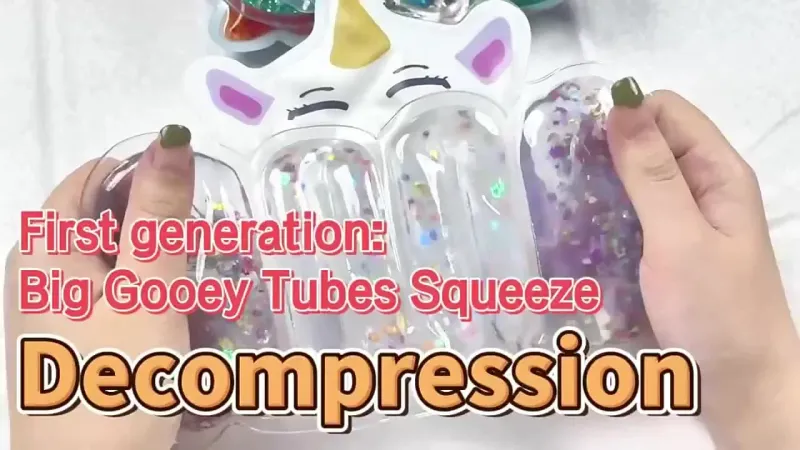 Autism Squishy Tube Pinch Pinch Custom Novel Toys 2023 Vent Toy Music Squishy Tube Sensory Toys for Autistic Children