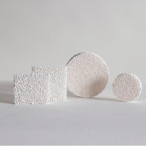 Ceramic foam filter mesh