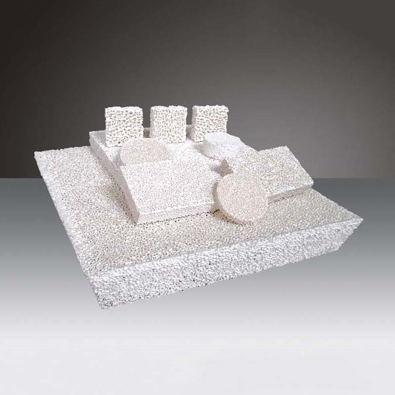 Ceramic foam filter for aluminum Ceramic foam filter for aluminum