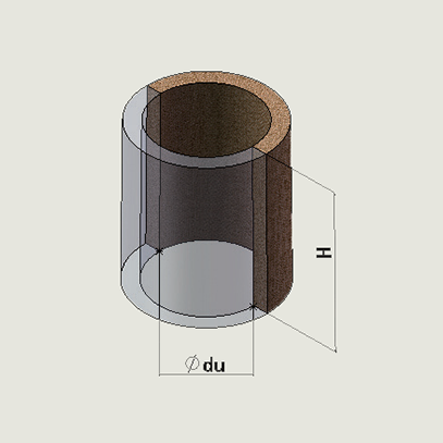 Medium Size Exothermic Insulating Riser Sleeve
