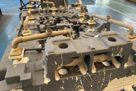 Application des tubes de coulée en papier Xinda dans le moulage à modèle perdu